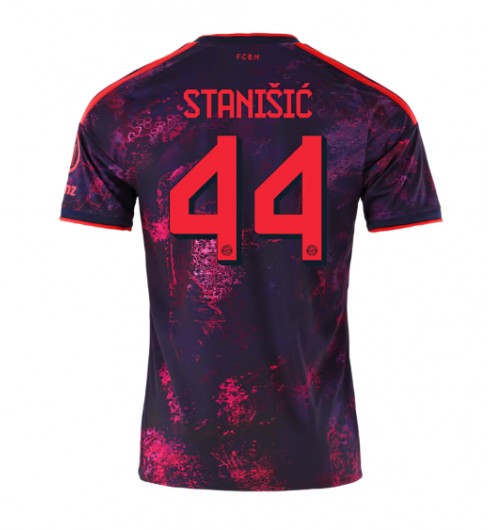 Bayern Munich Josip Stanisic #44 Alternativní Dres 2026-27 Krátký Rukáv Bayern Munich Josip Stanisic #44 Alternativní Dres 2026-27 Krátký Rukáv